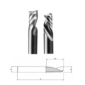 Aluminium O Flute Spirals