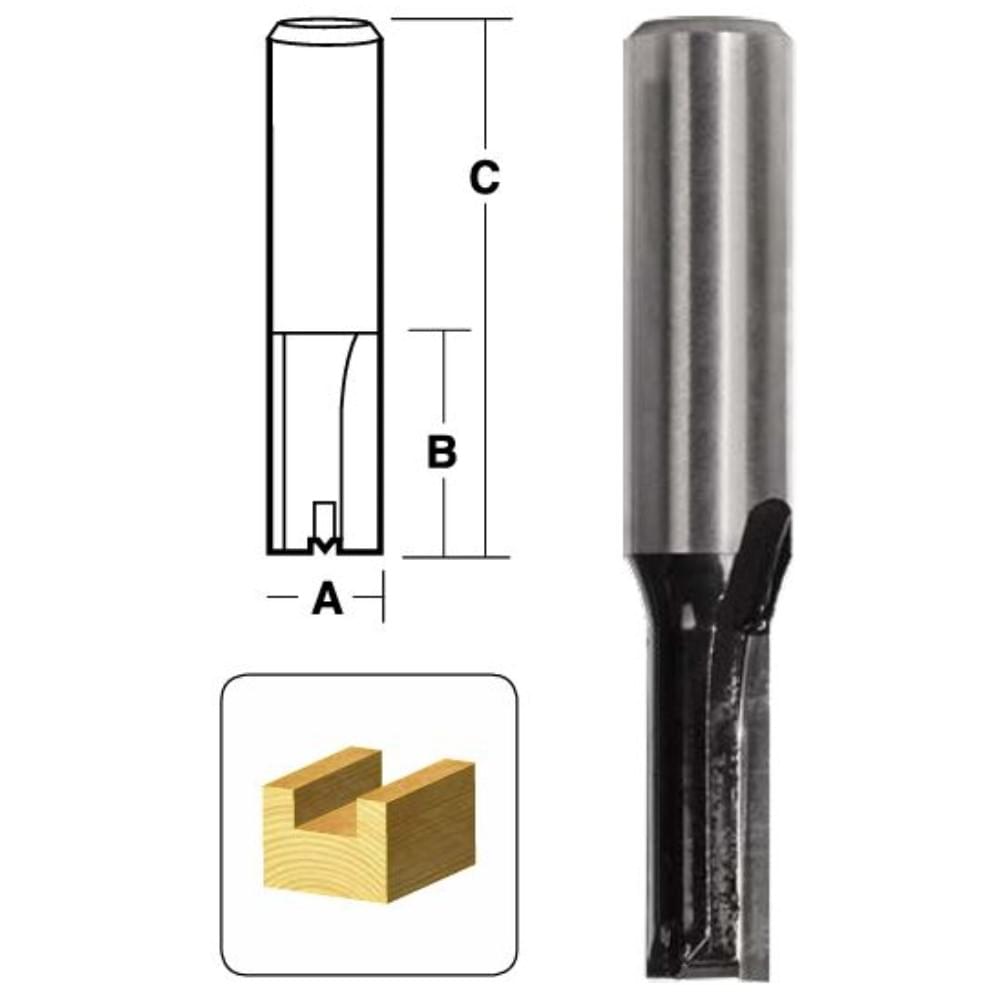 2 Flute End Cutting Carbide Tipped