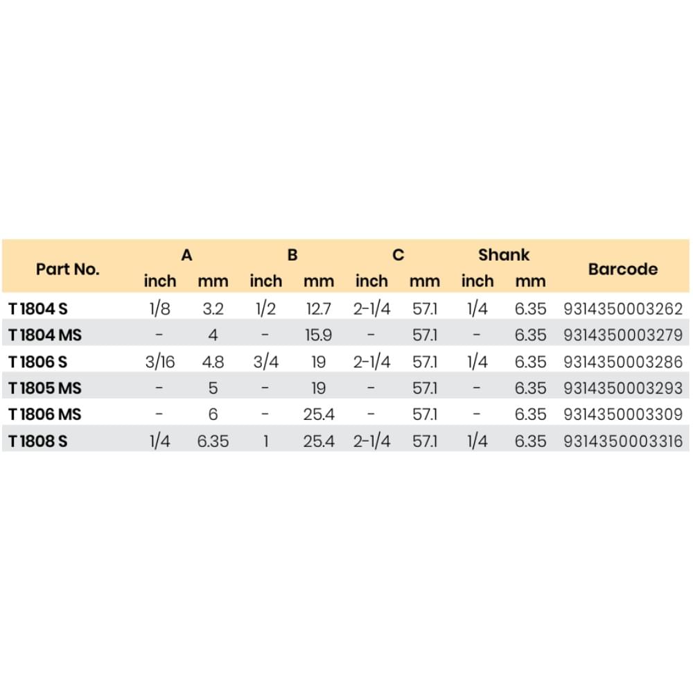 Single Flute Straight Flute Long Series - Image 2