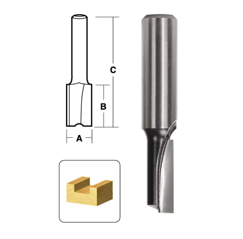 Single Flute Carbide Tipped
